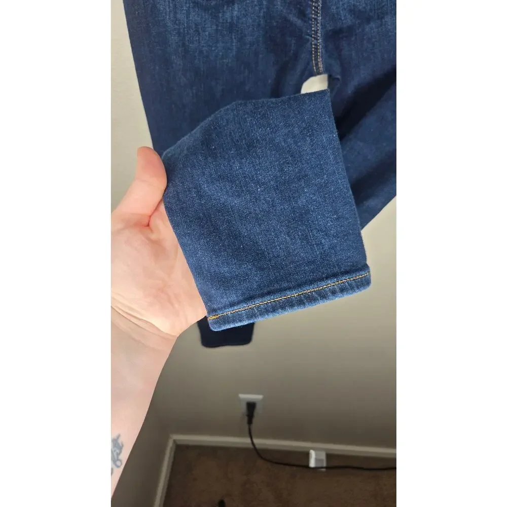 LOFT The Skinny Dark Wash Jeans Size 28/6